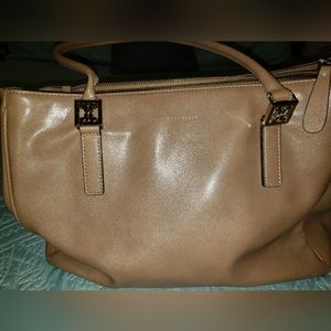 Coccinelle tan tote bag